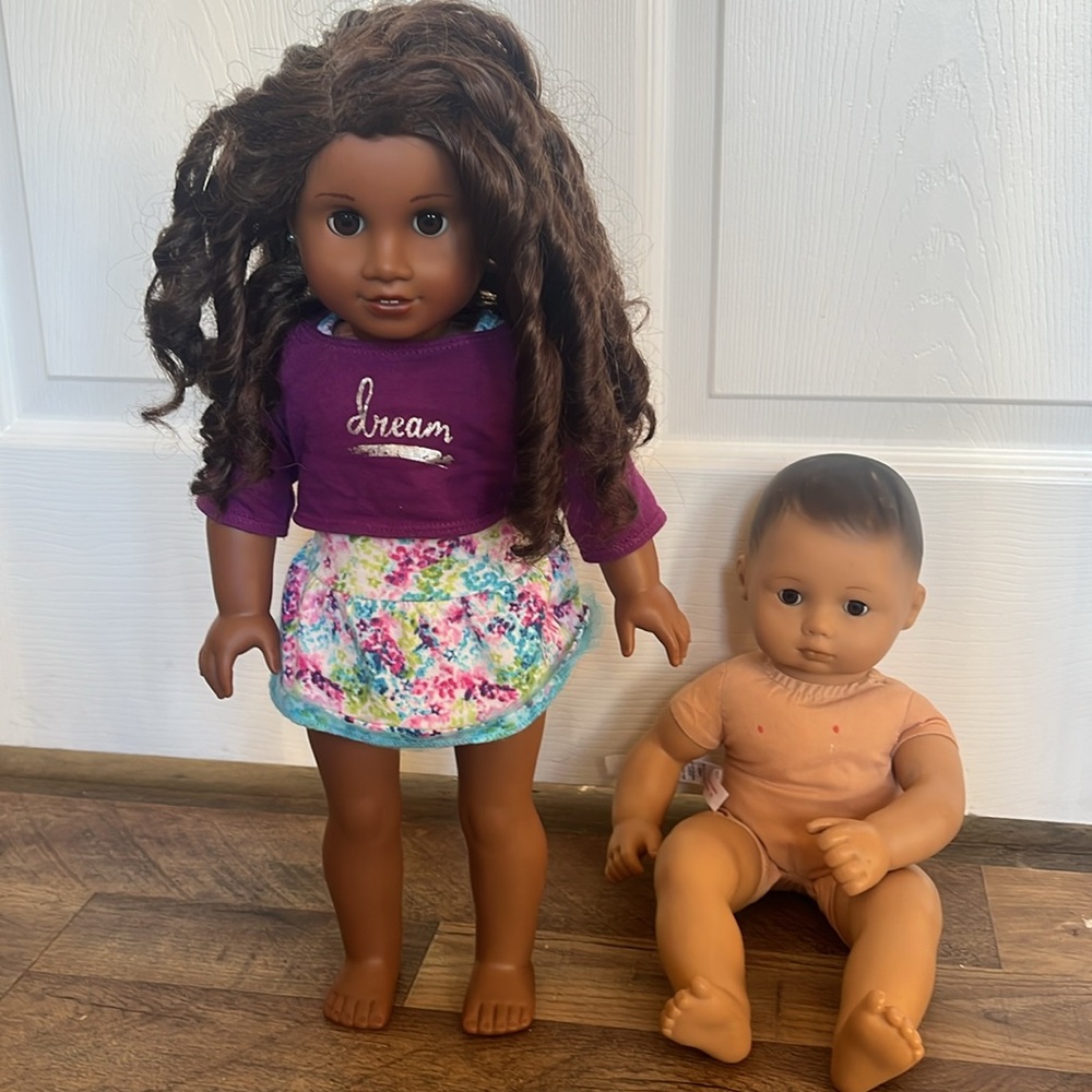 American Girl Gabriella McBride and Bitty Baby lot